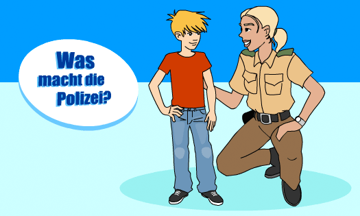 Was macht die Polizei?